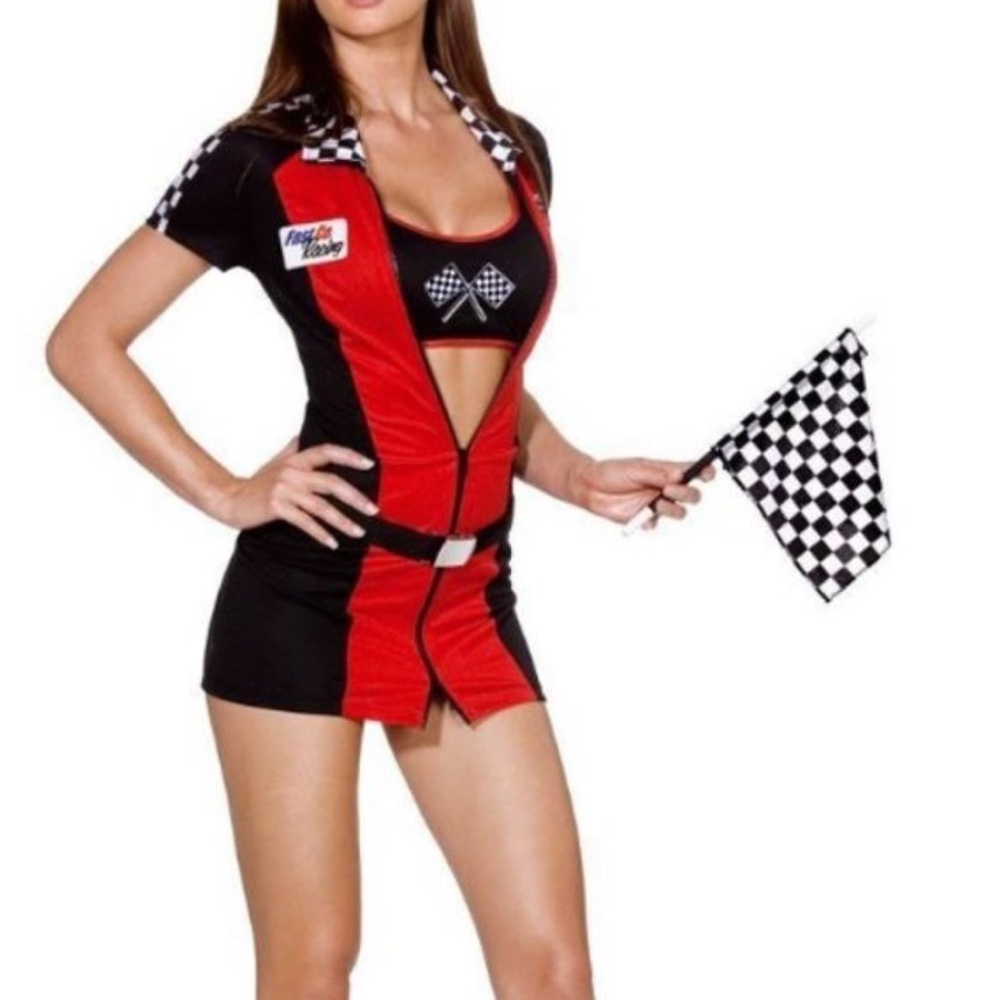 Red and Black Racing Jacket - Picture 2 of 3